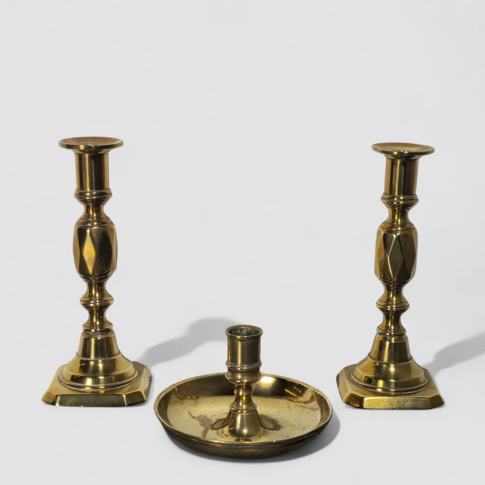 Assembled 18th and 19th Century Candlesticks Plus - 10