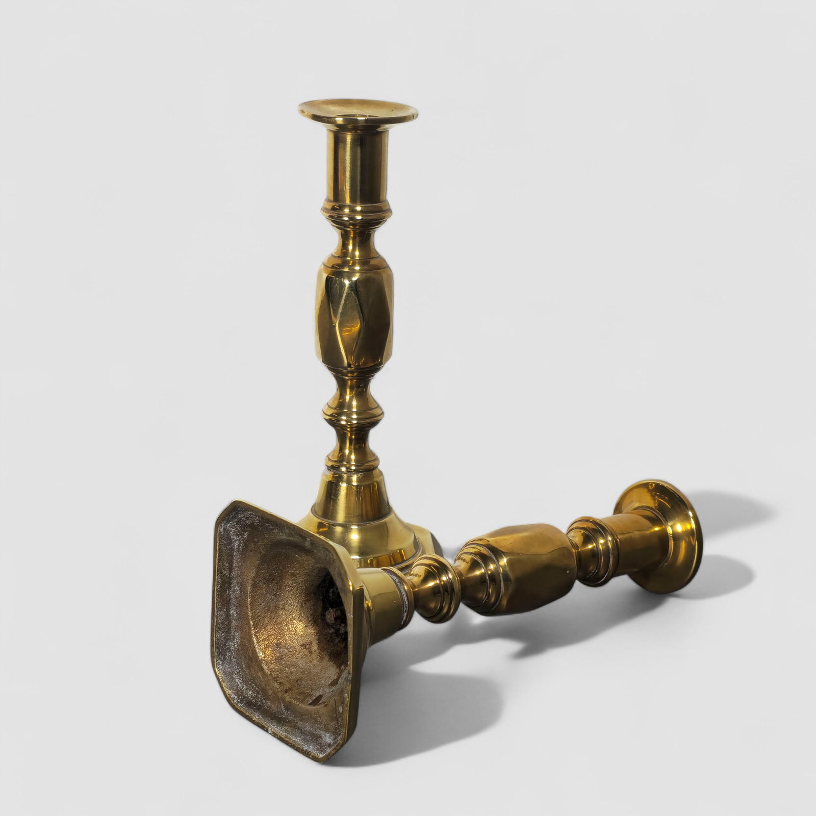 Assembled 18th and 19th Century Candlesticks Plus - 12