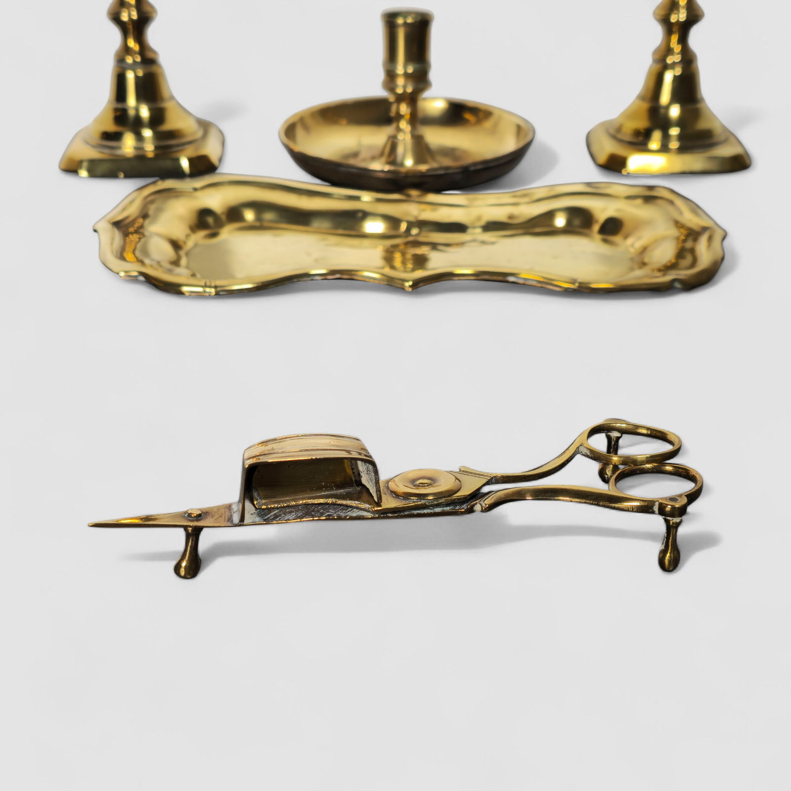 Assembled 18th and 19th Century Candlesticks Plus - 4