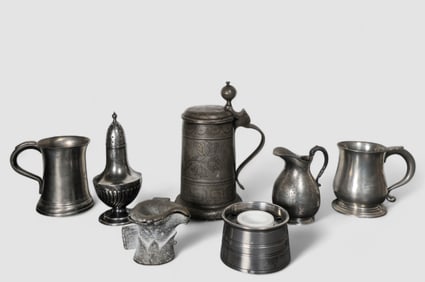 Assembled 18th and 19th Century Pewter