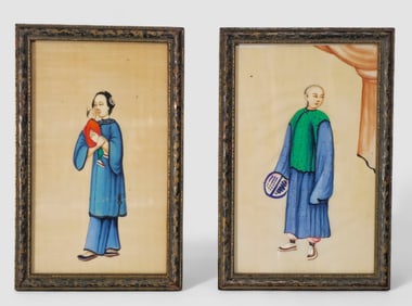 19th Century Chinese Watercolors
