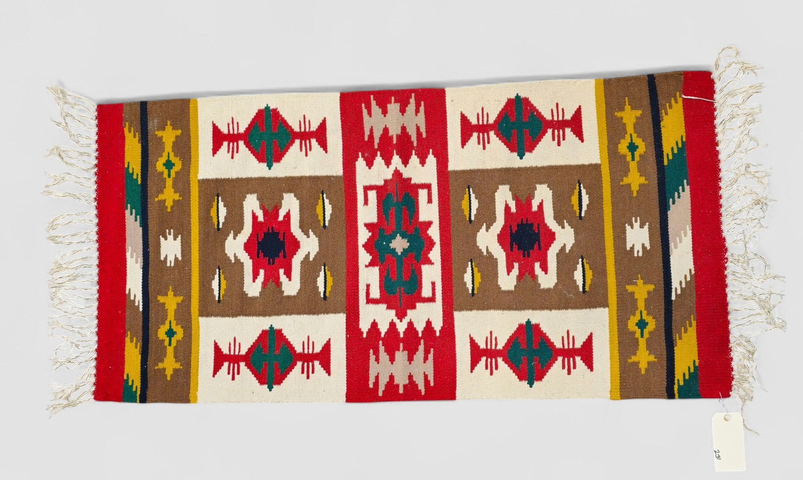 Turkish Geometric Kilim Area Rug (1 of 4)