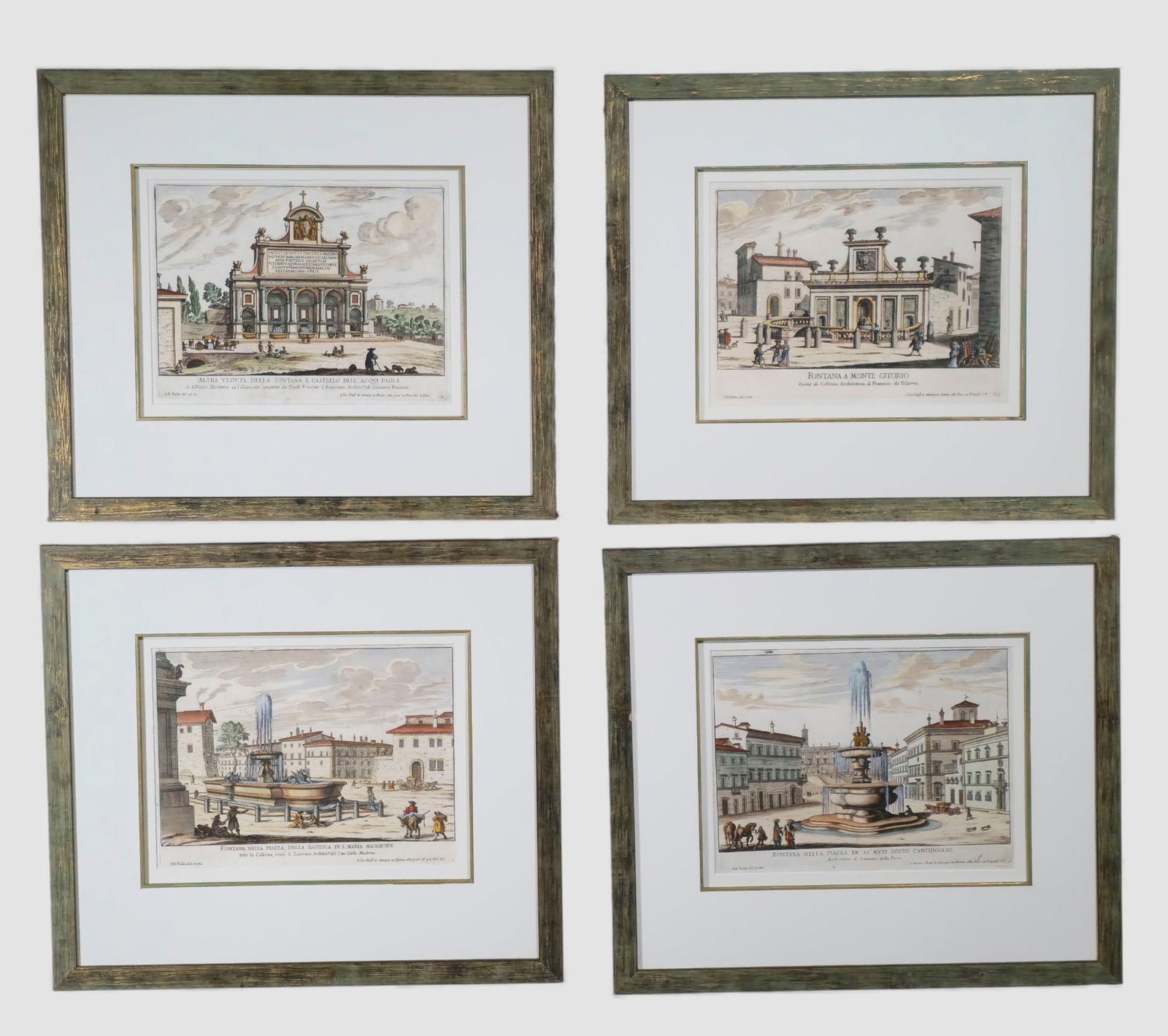 18th Century Italian Coloured Engravings (1 of 17)