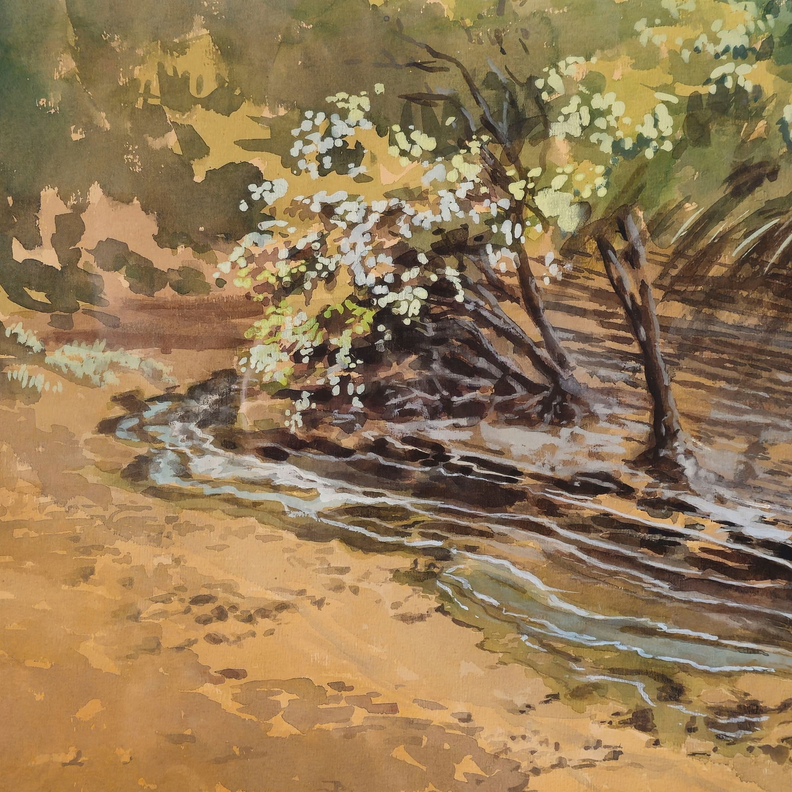 Joseph Ebertz Watercolor - 3