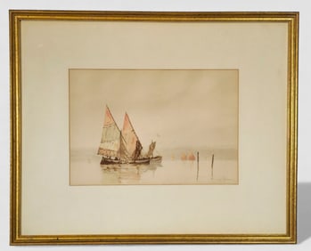 Louis Kinny Harlow Watercolor