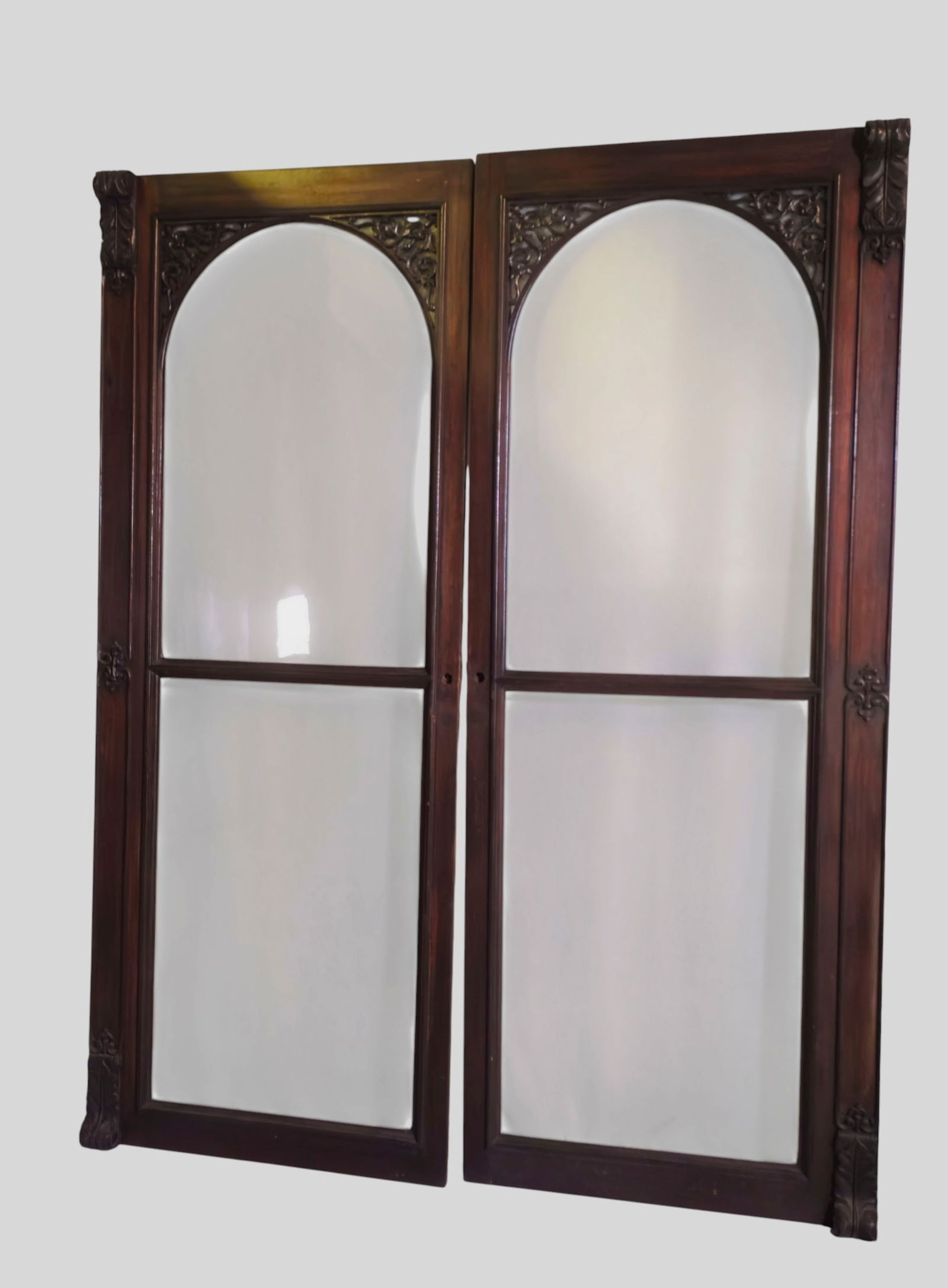 19th Century Rosewood & Glass Door (1 of 9)