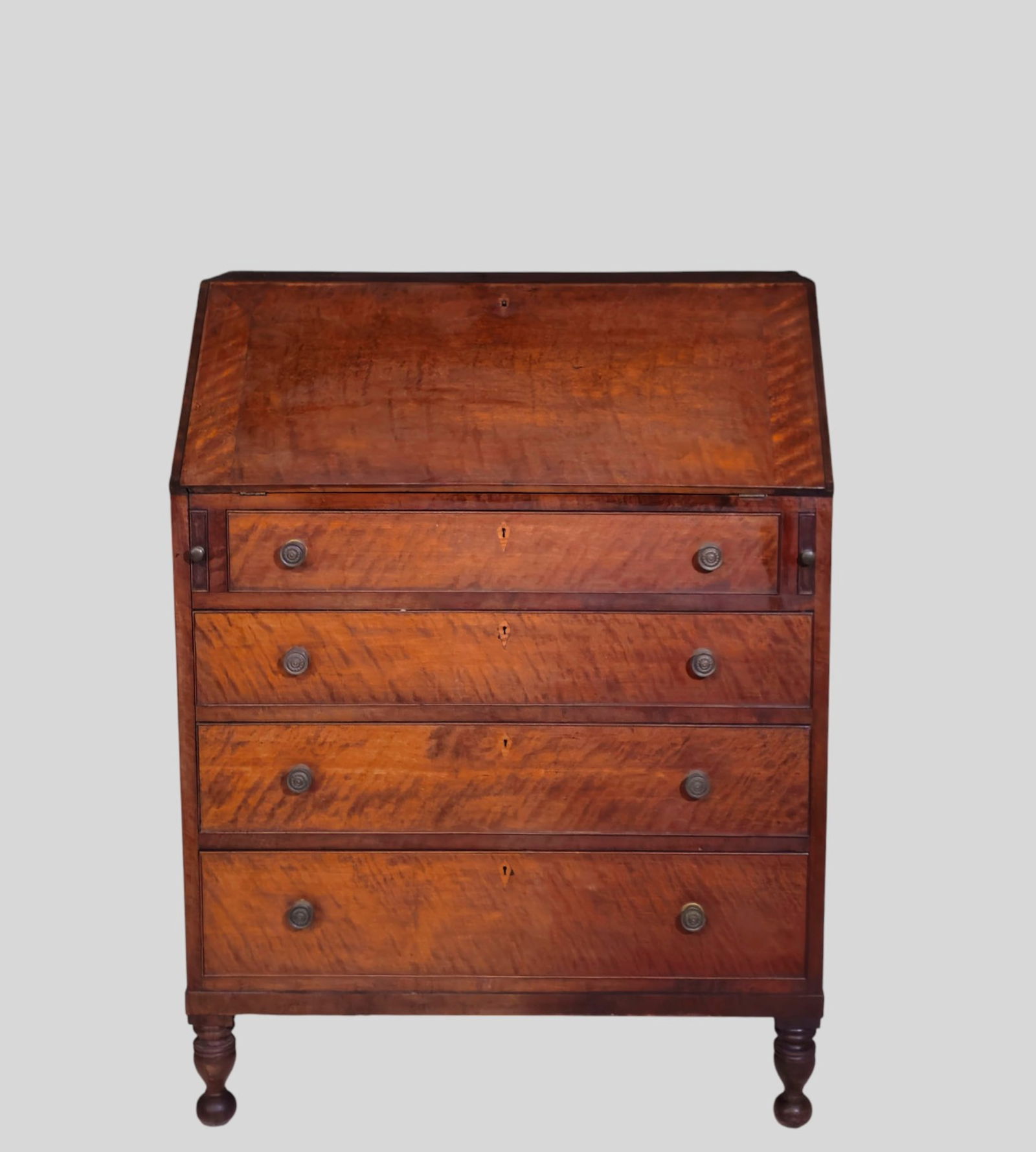 Early 19th Century Pennsylvania Slant Front Desk (1 of 9)