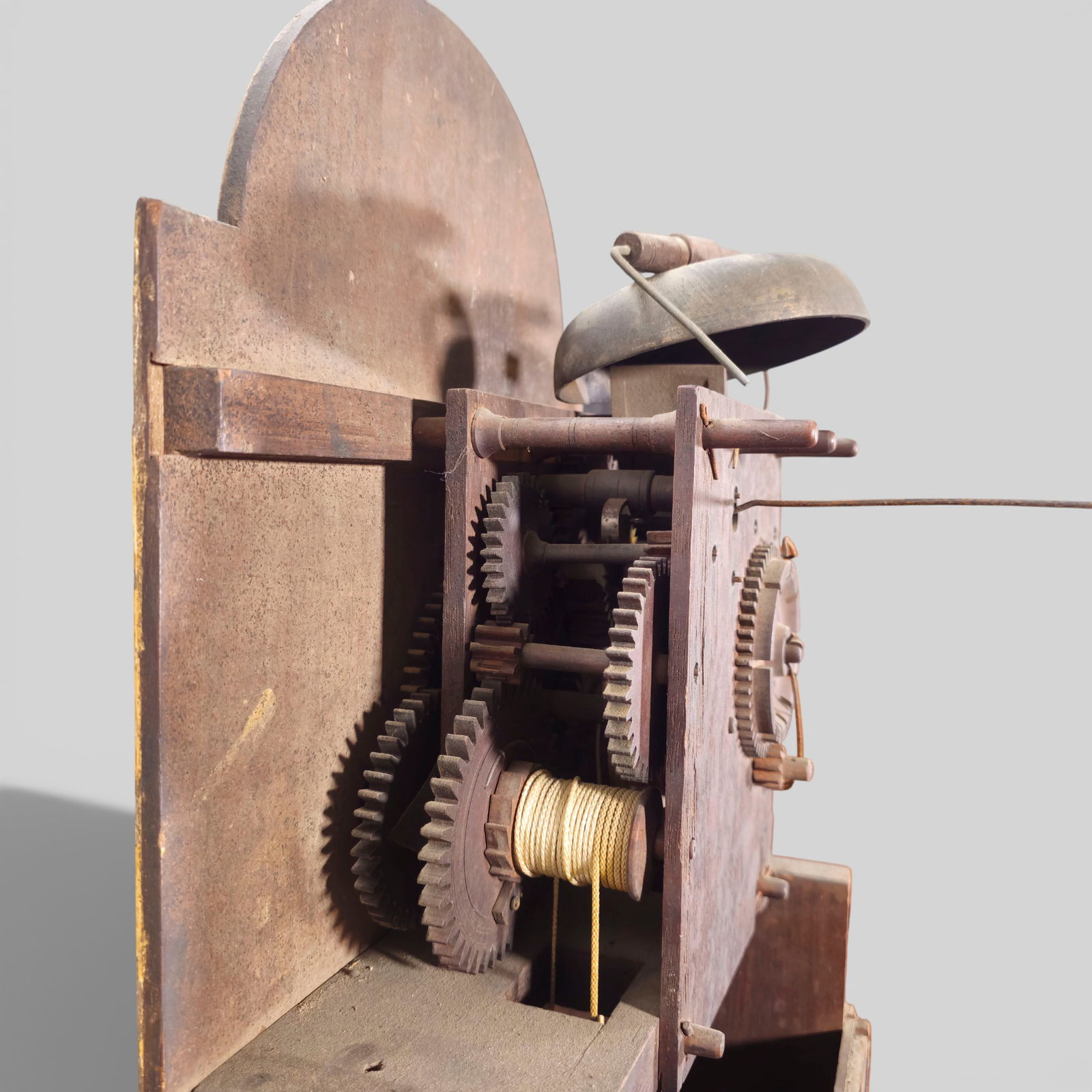 Luman Watson Cherry Tall Case Clock - 11