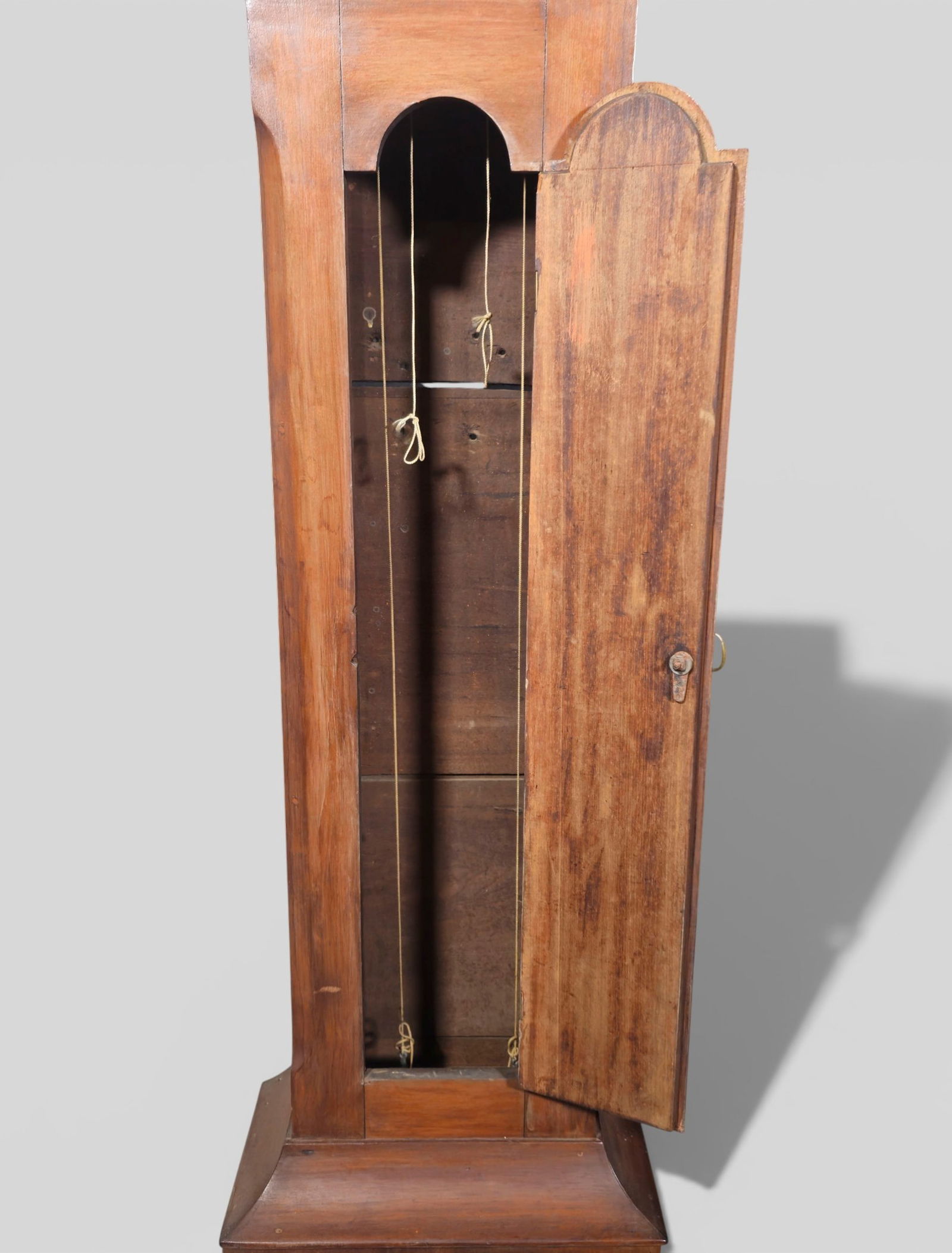 Luman Watson Cherry Tall Case Clock - 5