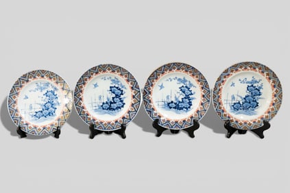 Late 18th Early 19th Century Japanese Imari Plates
