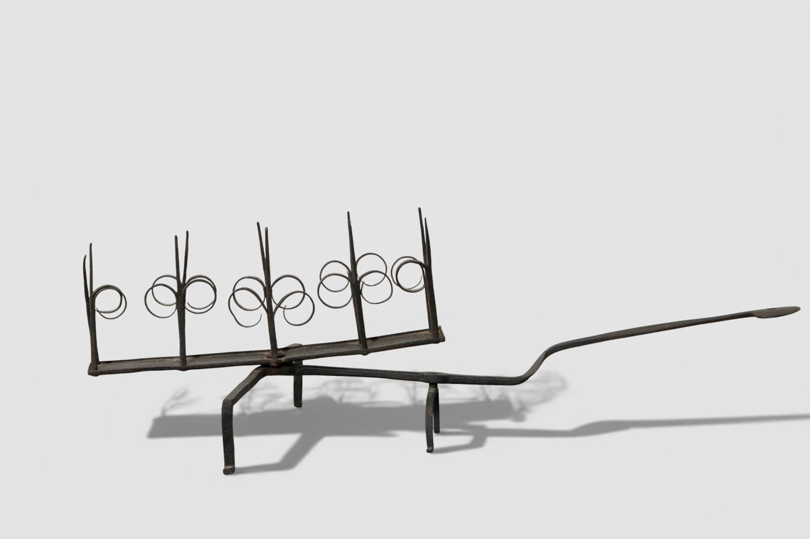 18th Century Hand Forged Iron American Bread Toaster (1 of 7)