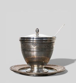 Tiffany & Co. Starling Silver Lidded Sugar Jar