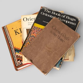 Assembled Books of Oriental Rugs and European Rugs