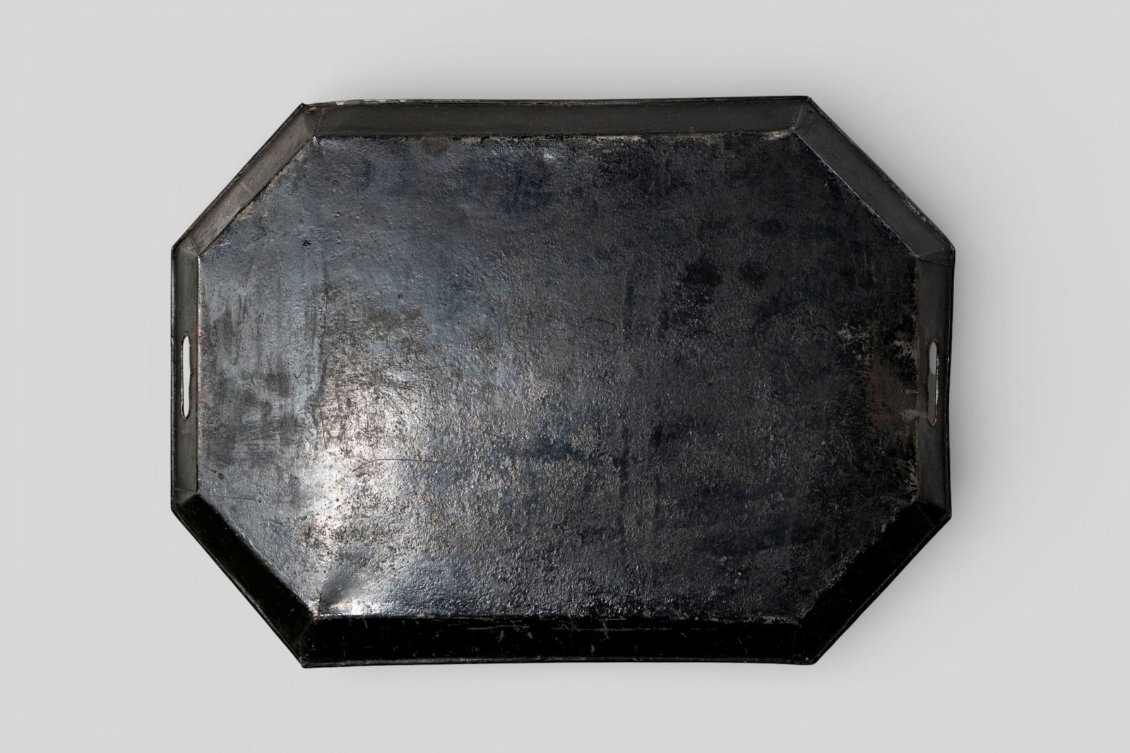 19th Century Octagonal Double Handle Tray - 3