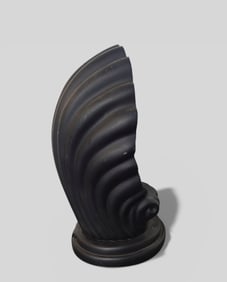 Art Deco Revival Shell Lamp