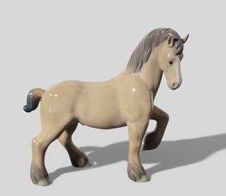 Lladro Percheron Clydesdale Horse, #4863
