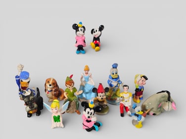 Assembled Walt Disney Figurines