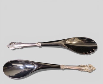 Wallace "Grande Baroque" Sterling Silver Salad Set