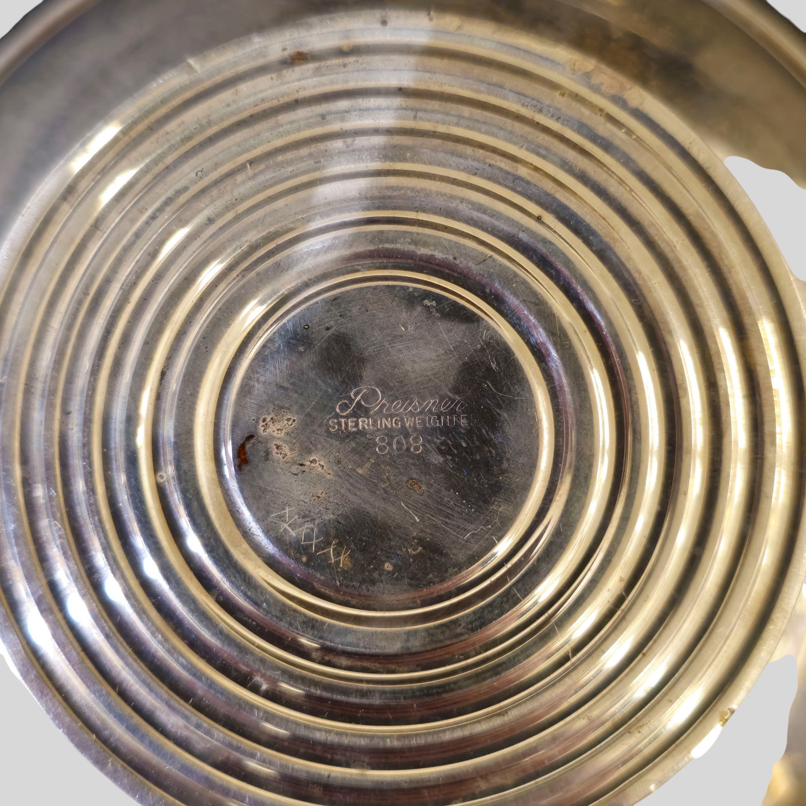 Preisner Sterling Silver Bowls, #808 - 4