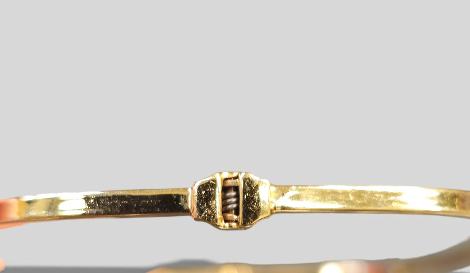 14K Gold Hinged Bracelet - 4