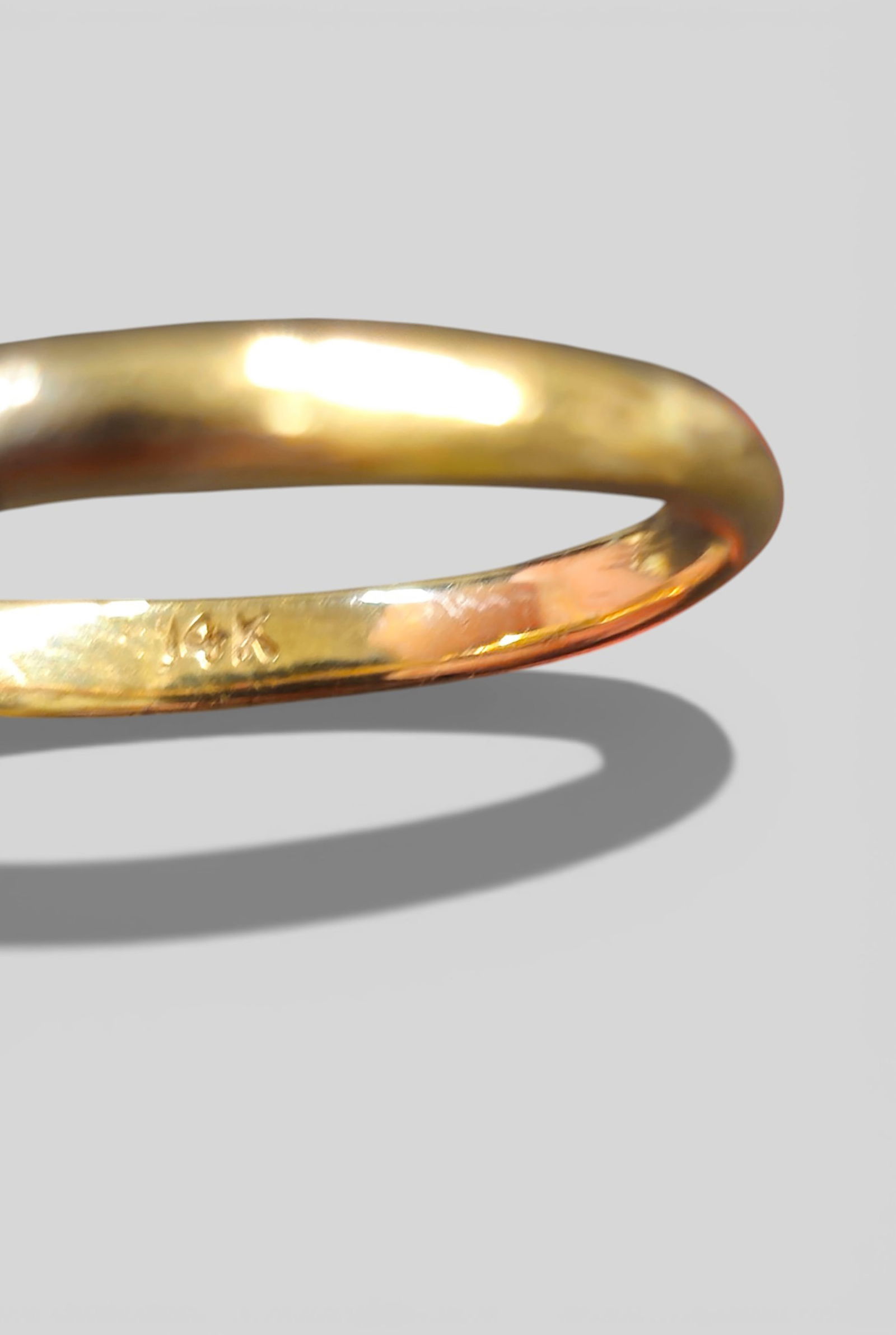 14K Diamond Solitaire Ring 3/4 Carat - 4