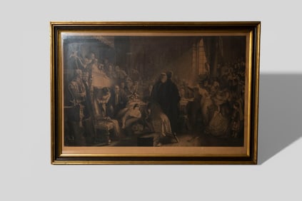 The Trial of Effie Dean 19th Century Engraving