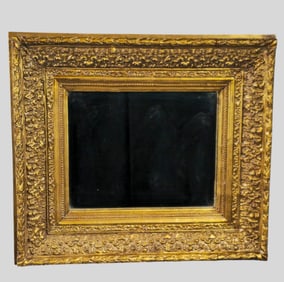 1920s Carved Gilt Gesso Mirror