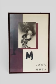 Fritz Lang Job J Muth Autographed Kindermorder Lithograph Poster