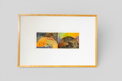 Anthony Batcher Screenprint, "Quadruped, 1976"