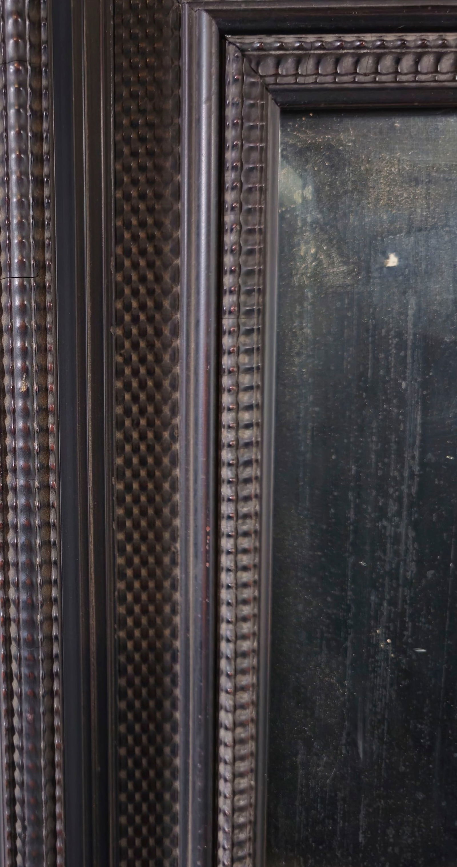 Carved Ebony Mirror - 3