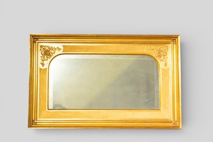 Louis Philippe Style Carved Giltwood Mirror