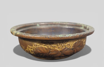 Chinese Gilt‑Bronze Scholar’s Incense Vessel
