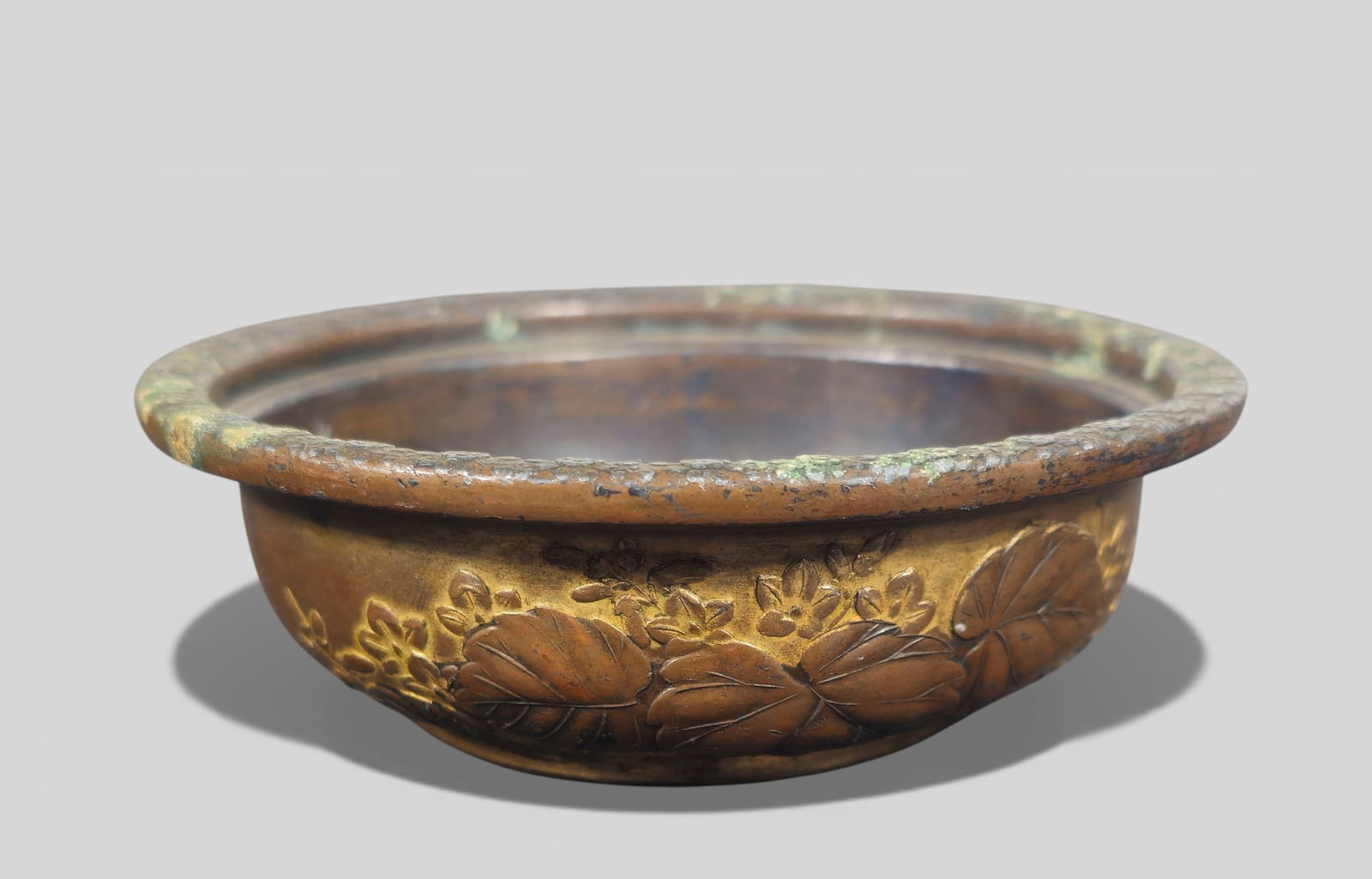 Chinese Gilt‑Bronze Scholar’s Incense Vessel (1 of 11)