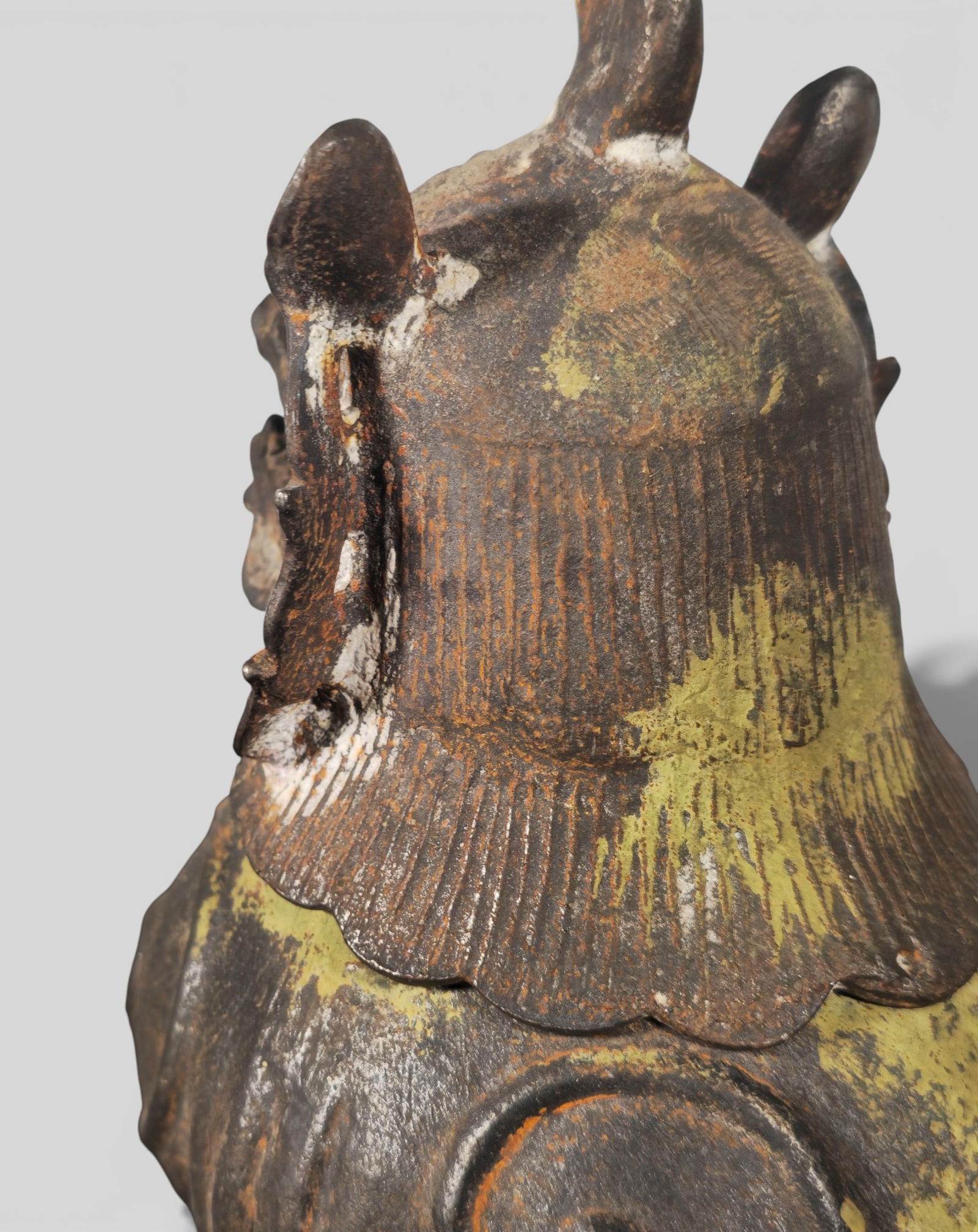 Chinese Cast Iron Luduan Censer, Ming Dynasty - 9