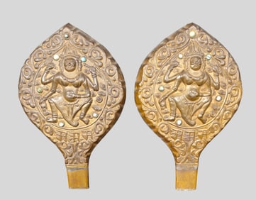 19th Century Tibetan Bronze Fibula