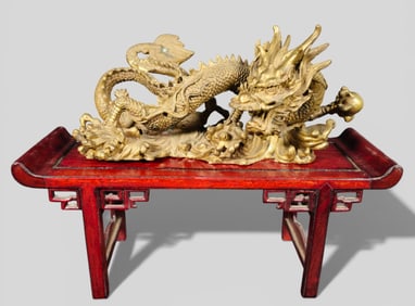 Late Qing Bronze Chinese Feng Shui 