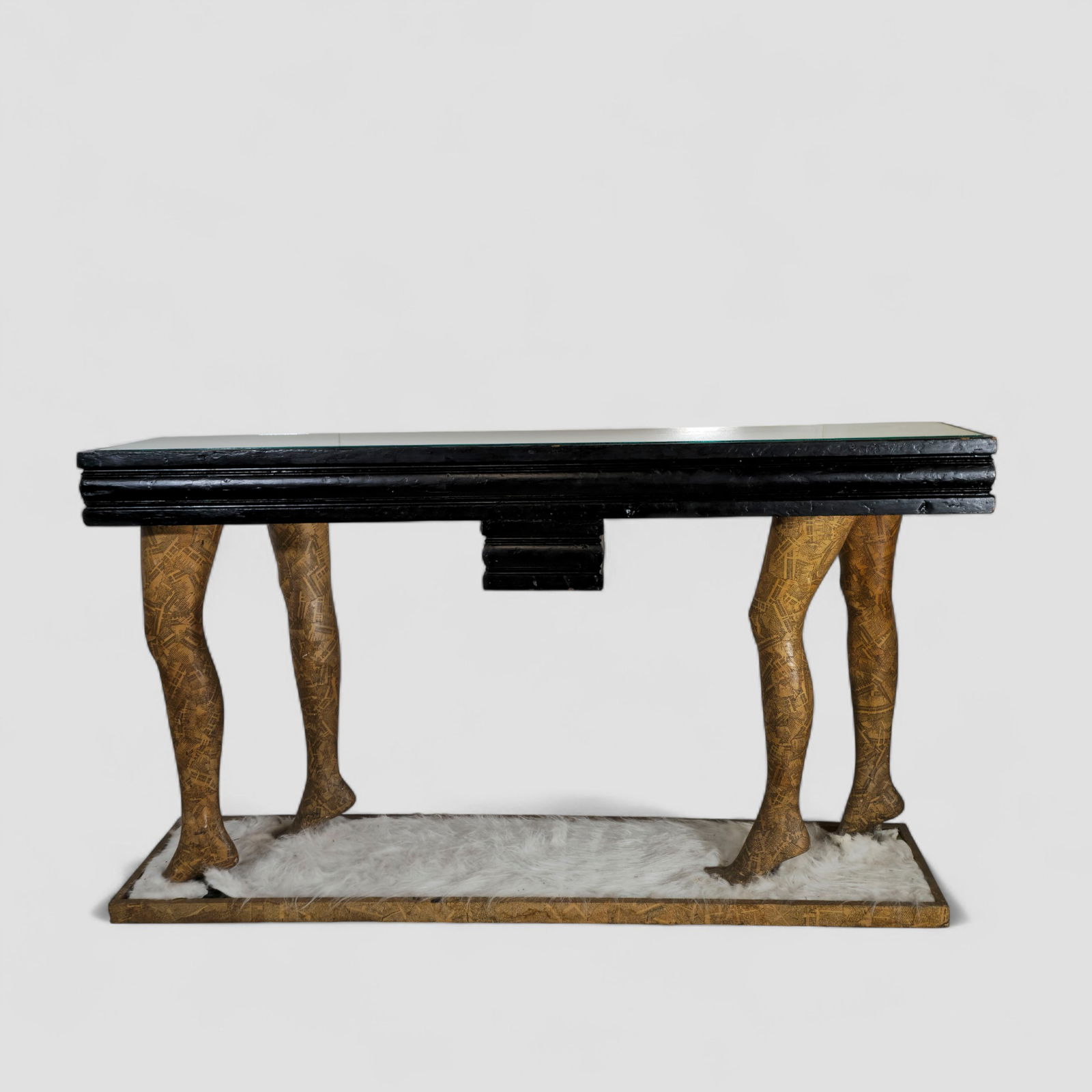 New York Designer Leg Console Table - 10