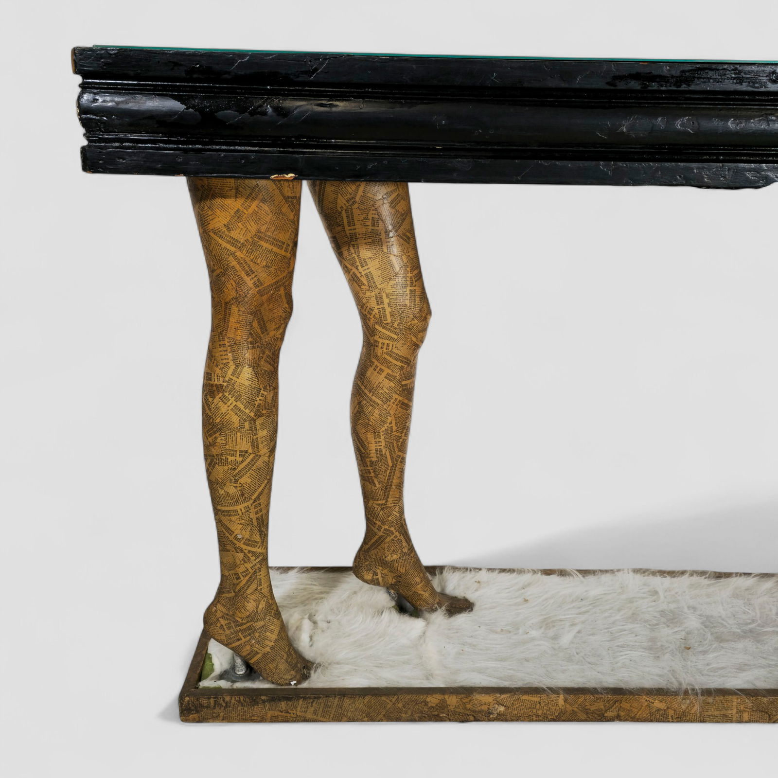 New York Designer Leg Console Table - 4