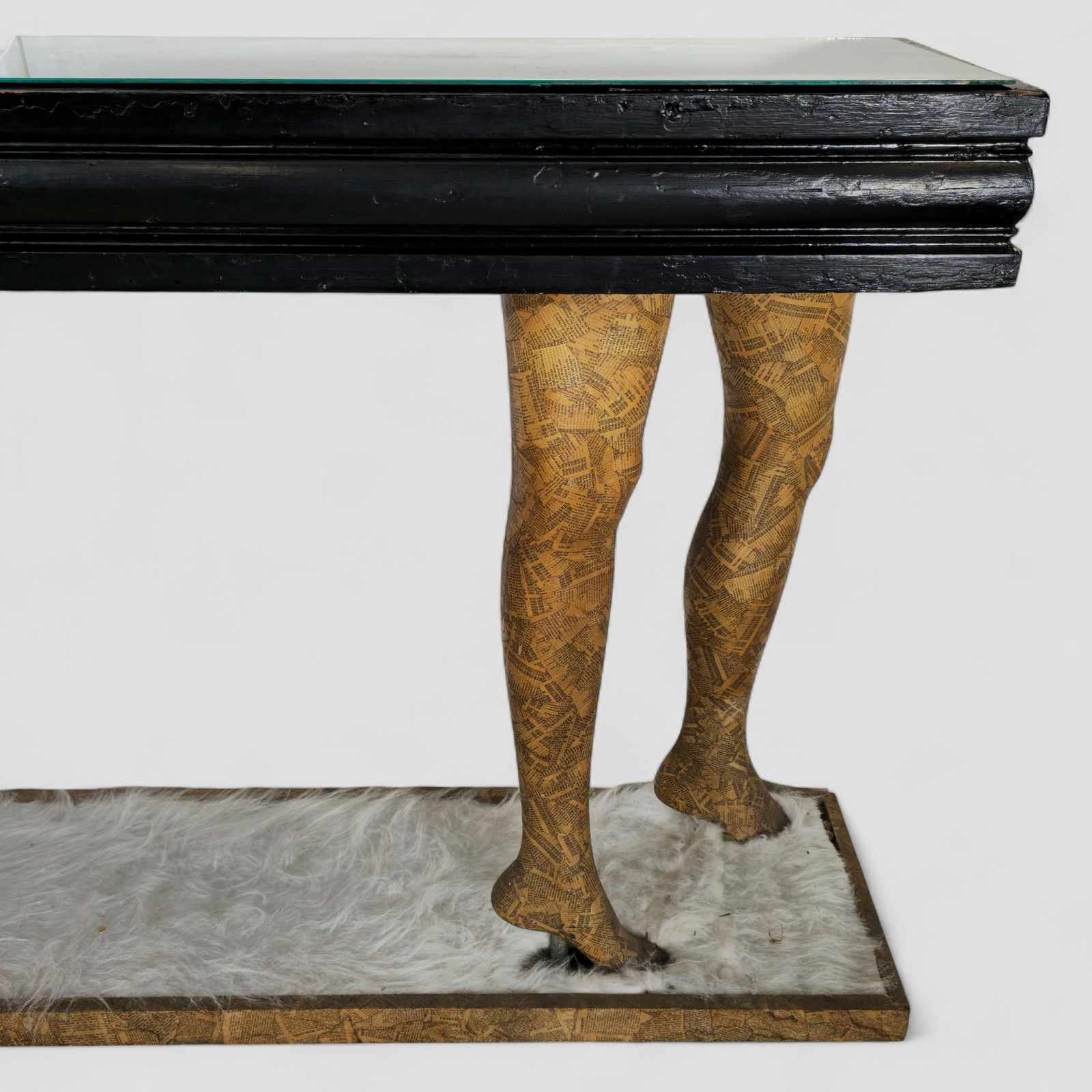 New York Designer Leg Console Table - 5