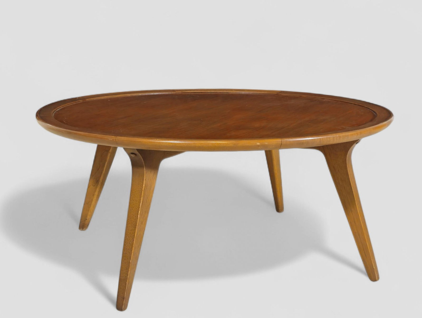 John Van Koert "Profile" Walnut Cocktail Table - 2