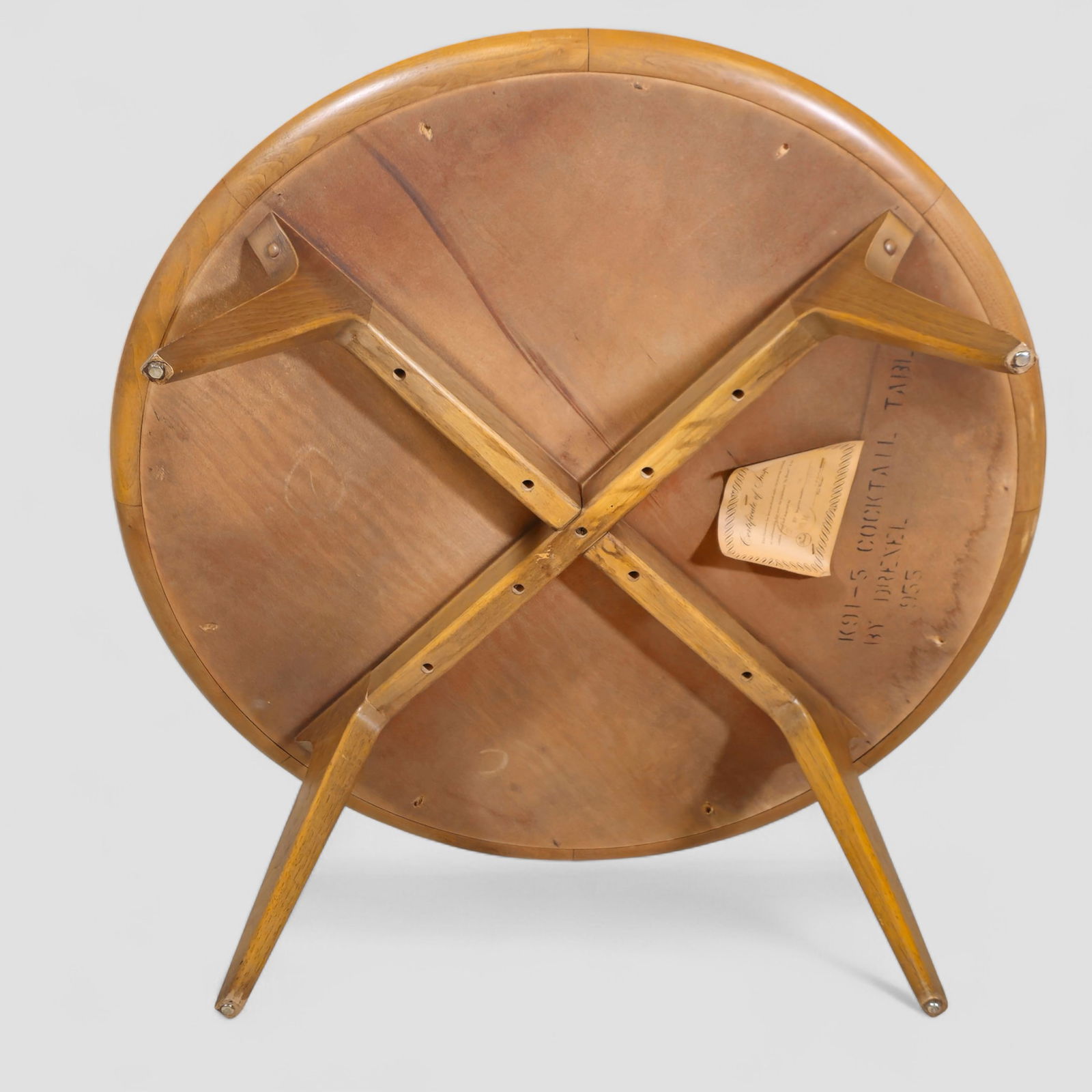 John Van Koert "Profile" Walnut Cocktail Table - 6