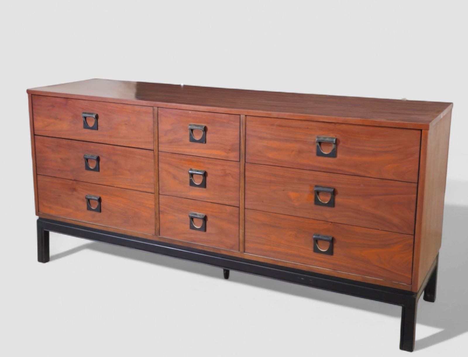 Dixie MCM Walnut Dresser - 2