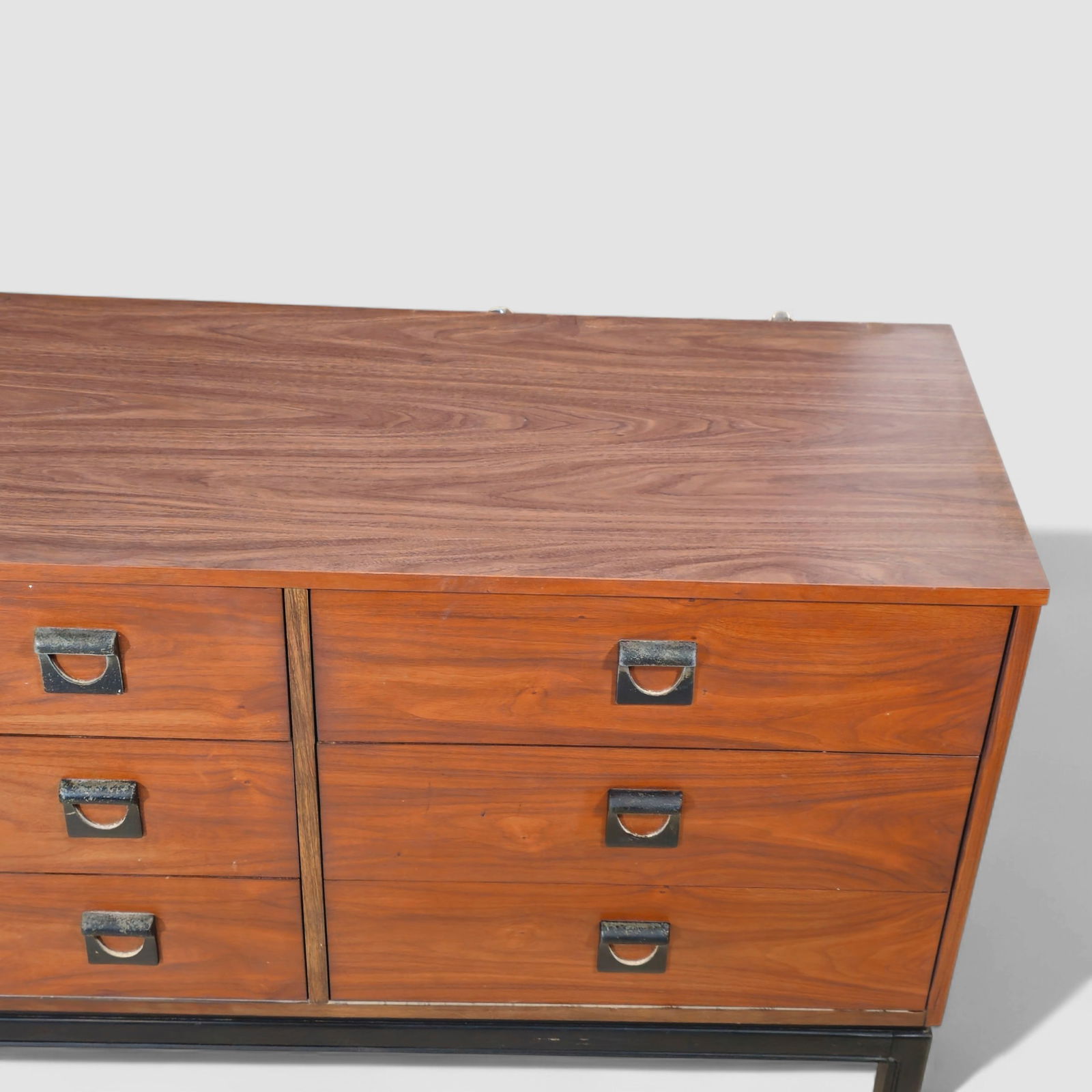 Dixie MCM Walnut Dresser - 3