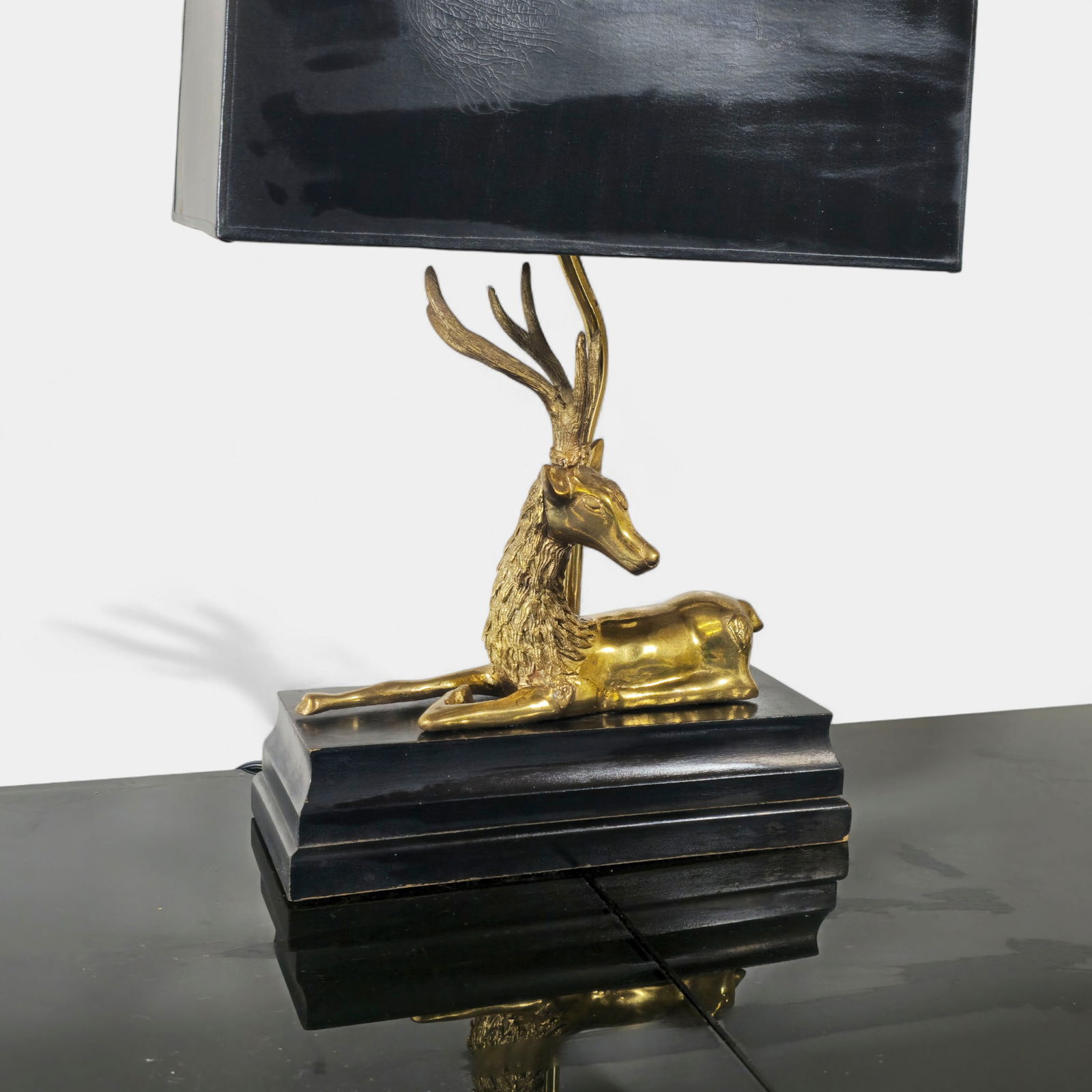 Frederick Cooper Brass Stag Table Lamp - 2
