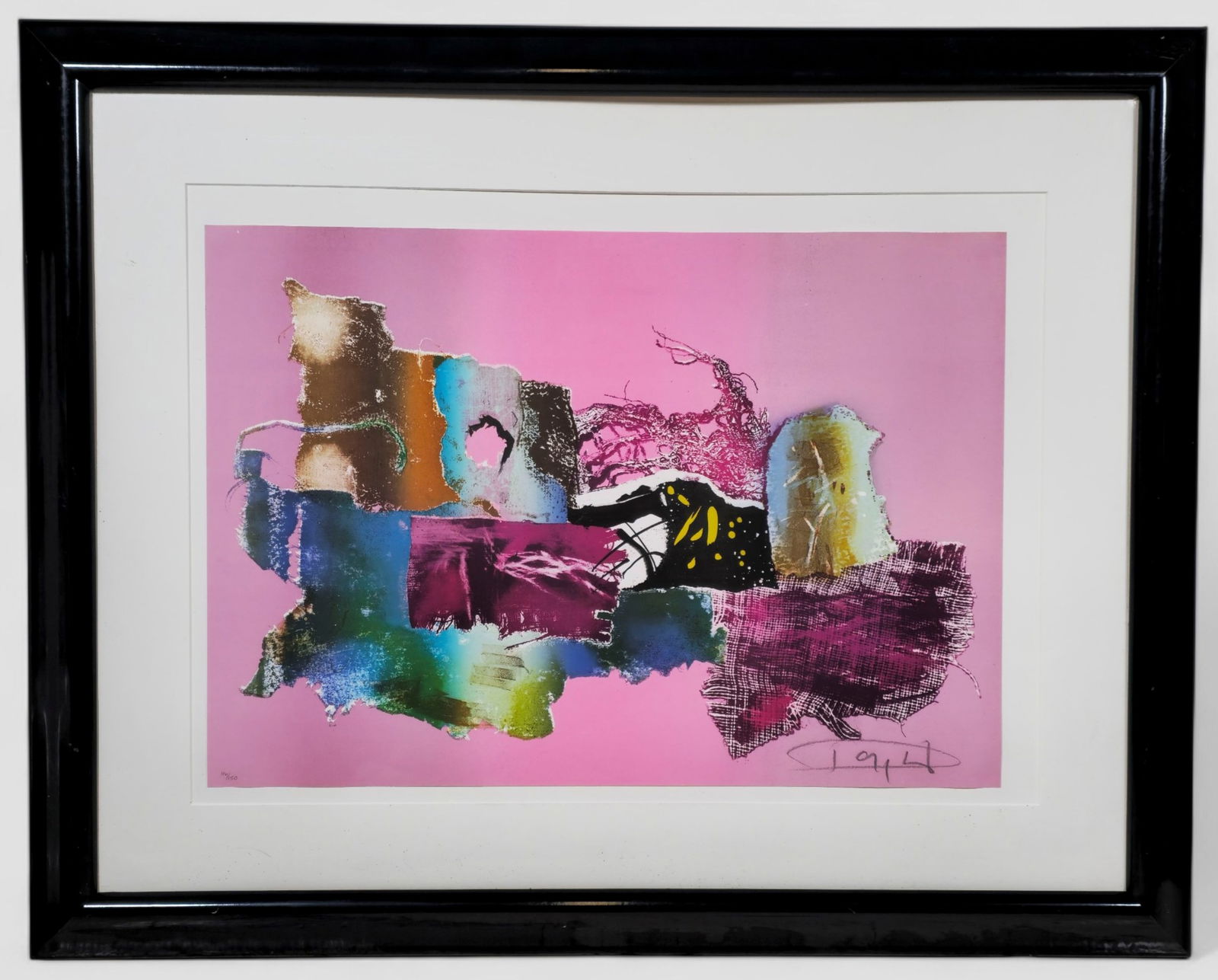 Laszlo Dus Abstract Lithograph (1 of 10)