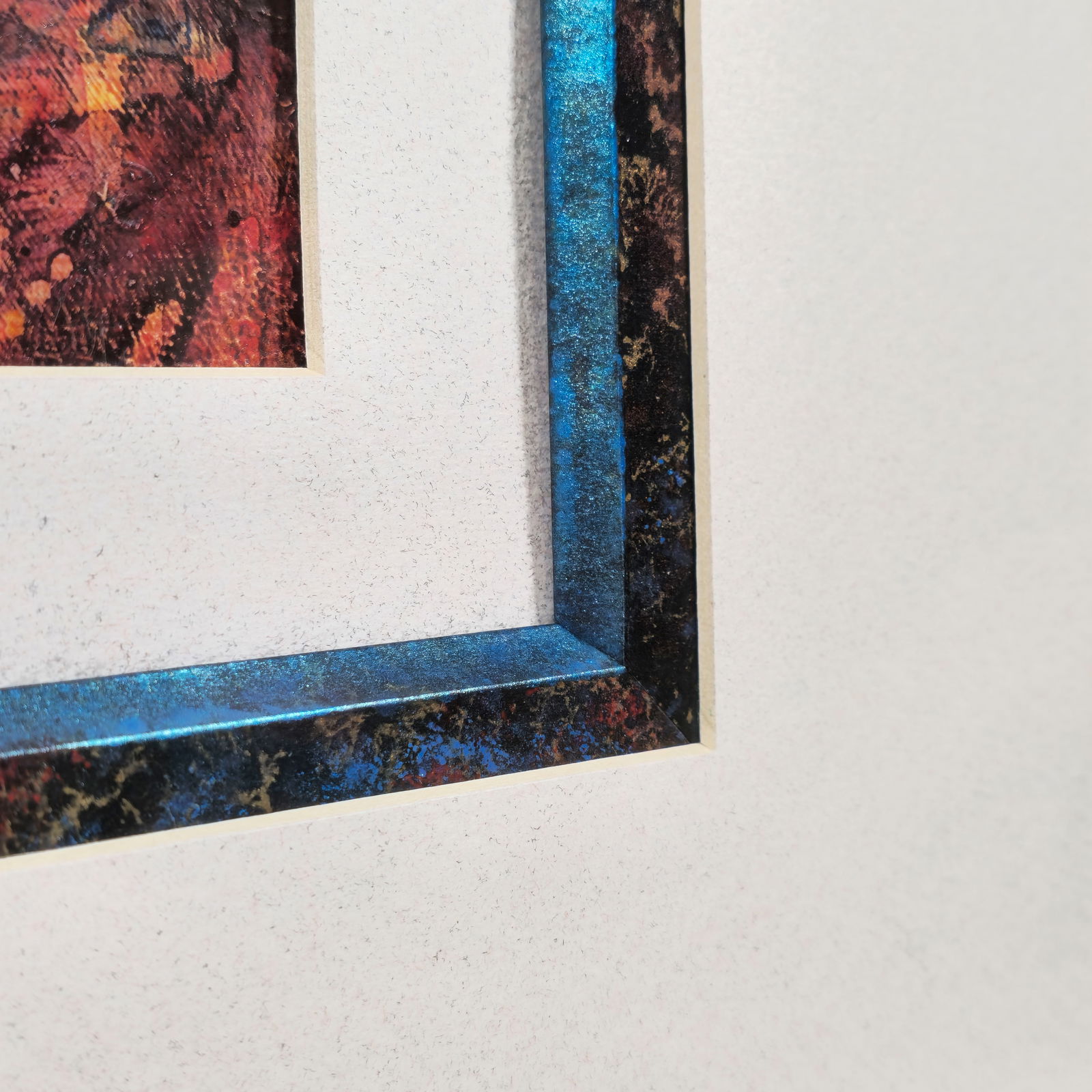 Mixed Media Composition, Illegible - 9