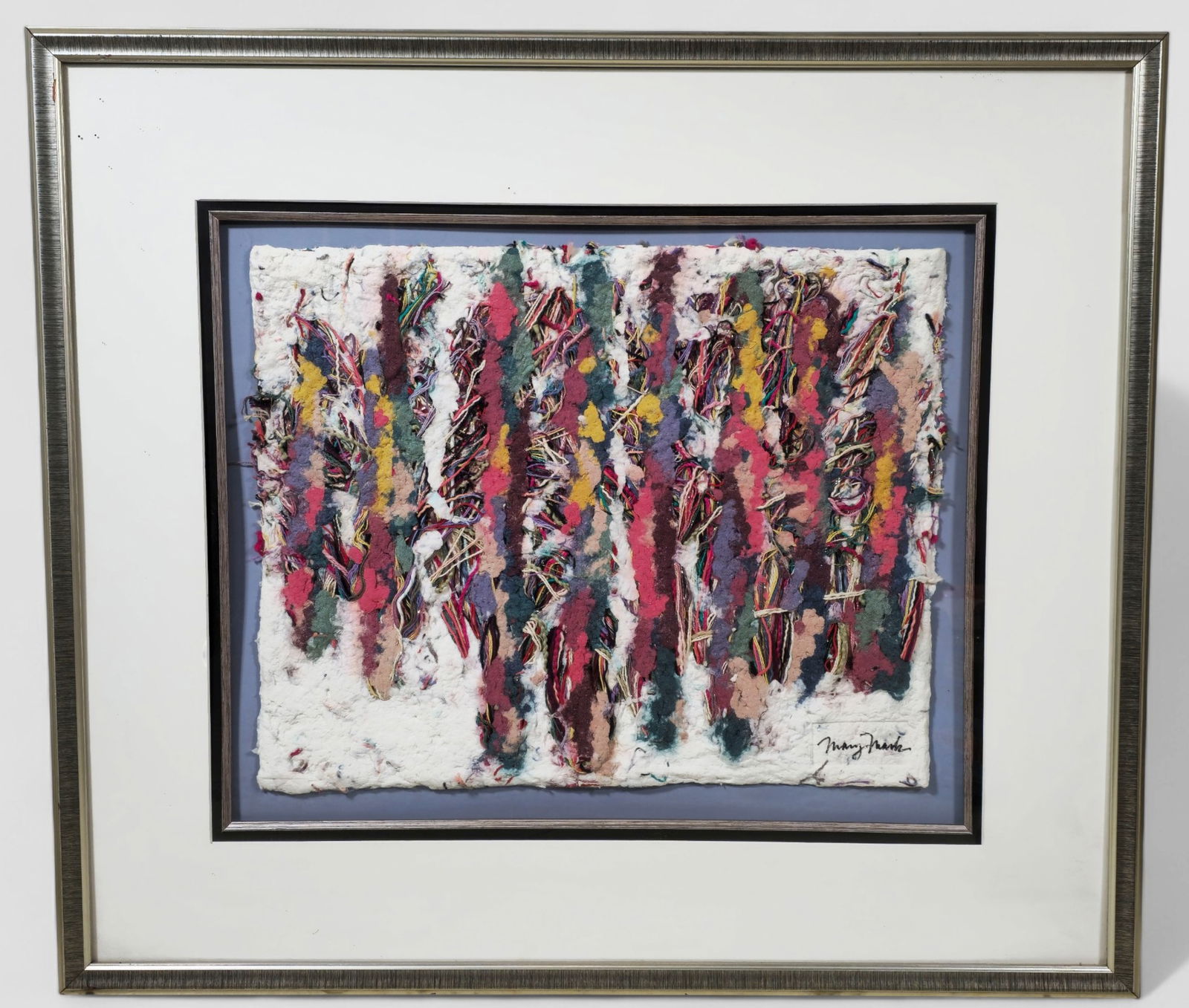 Mary Ellen Mark Composition, Acrylic on Cotton (1 of 8)