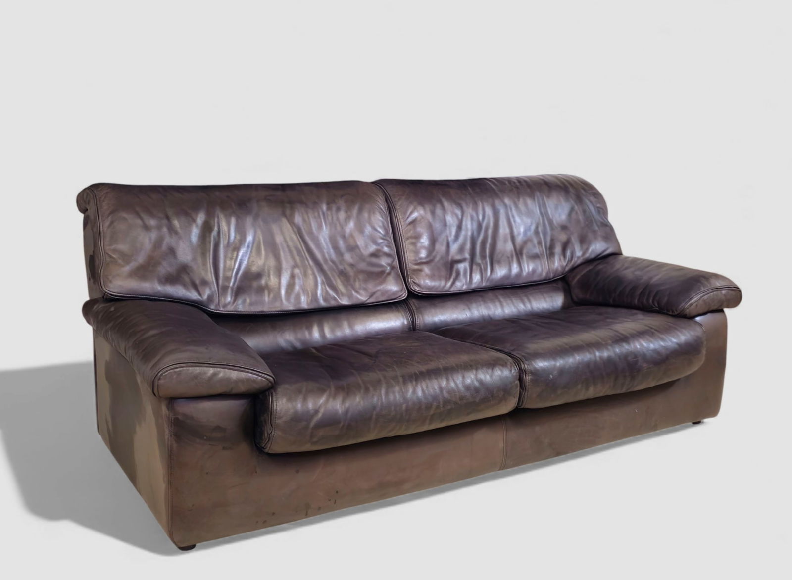 Roche Bobois Leather Sofa - 2