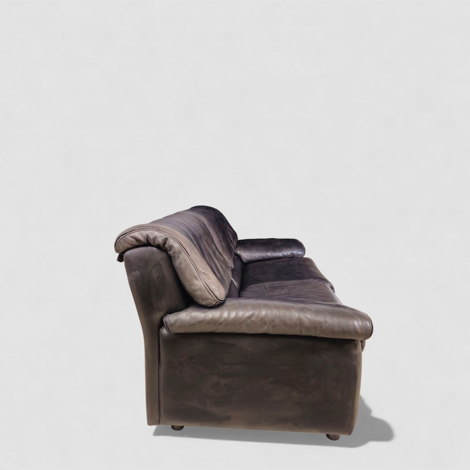 Roche Bobois Leather Sofa - 9