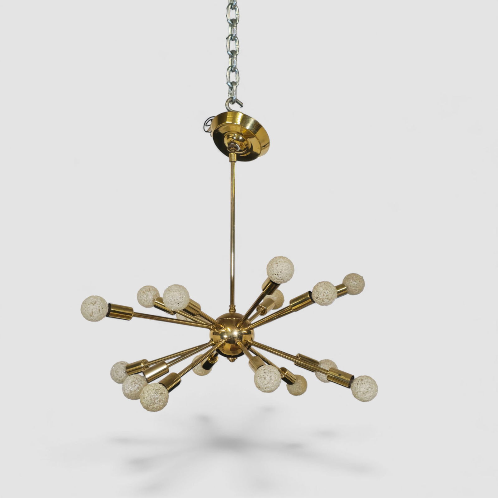MCM Brass Sputnik Chandelier (1 of 6)